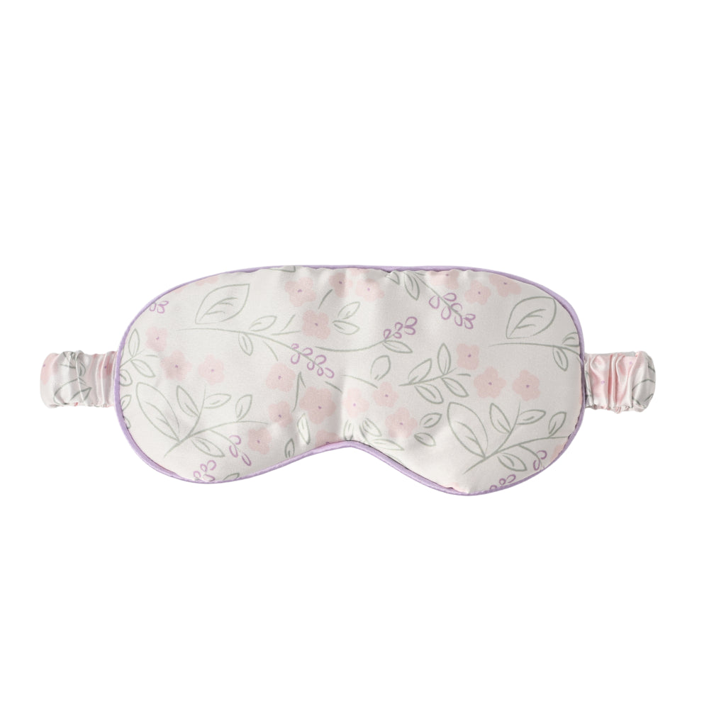 K&Co Satin Sleep Mask  - FLOWER BLOOM